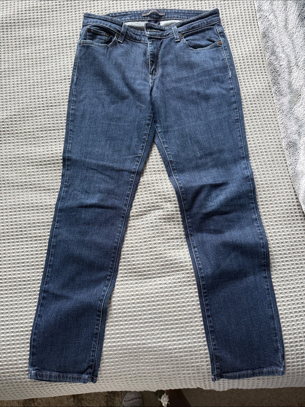 Levi's Women's Indigo Straight-Leg Jeans